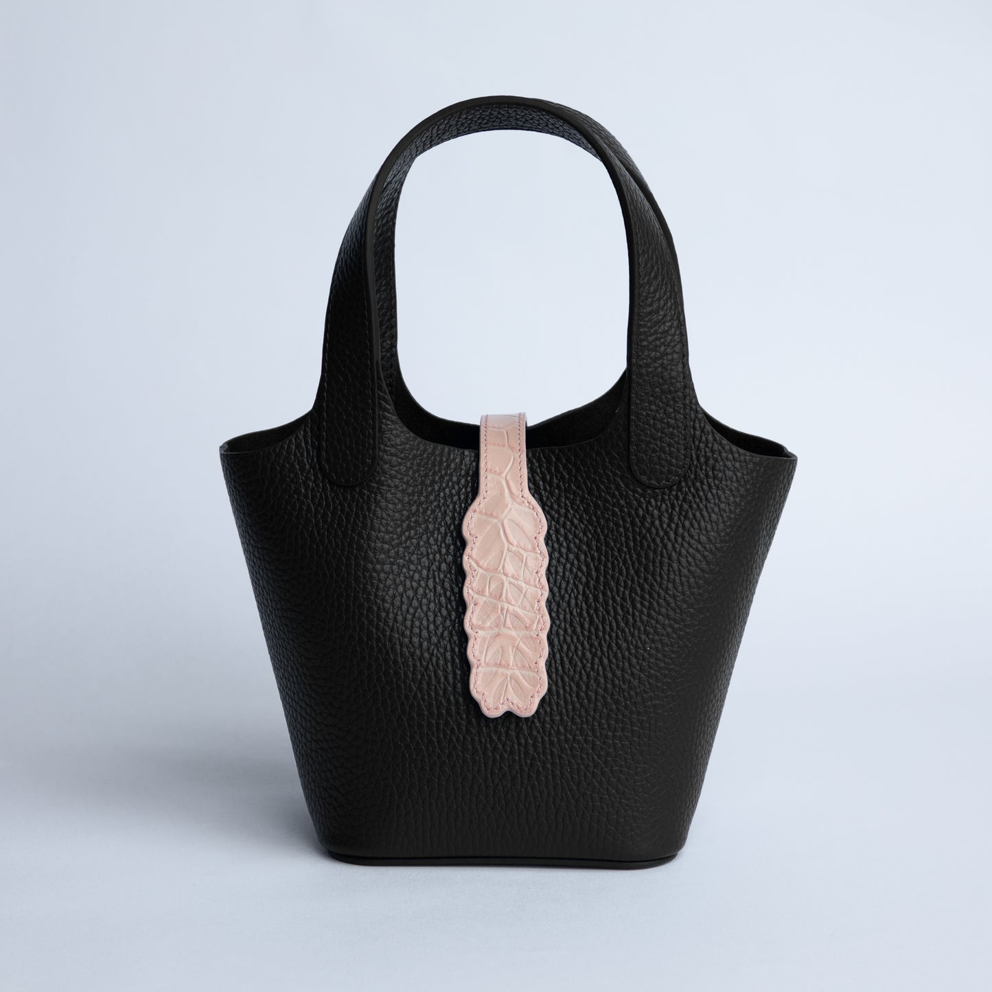 Ghaf Loop in Pink Croc