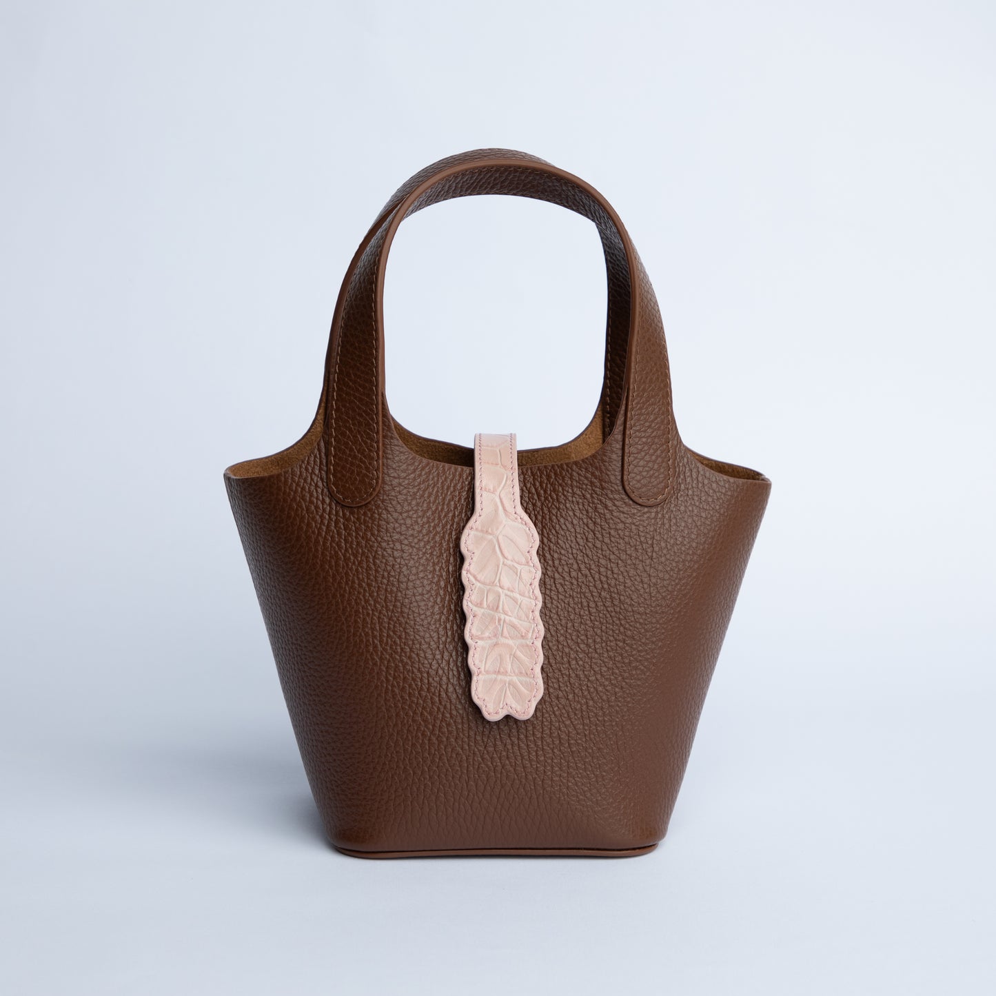Ghaf Loop in Pink Croc
