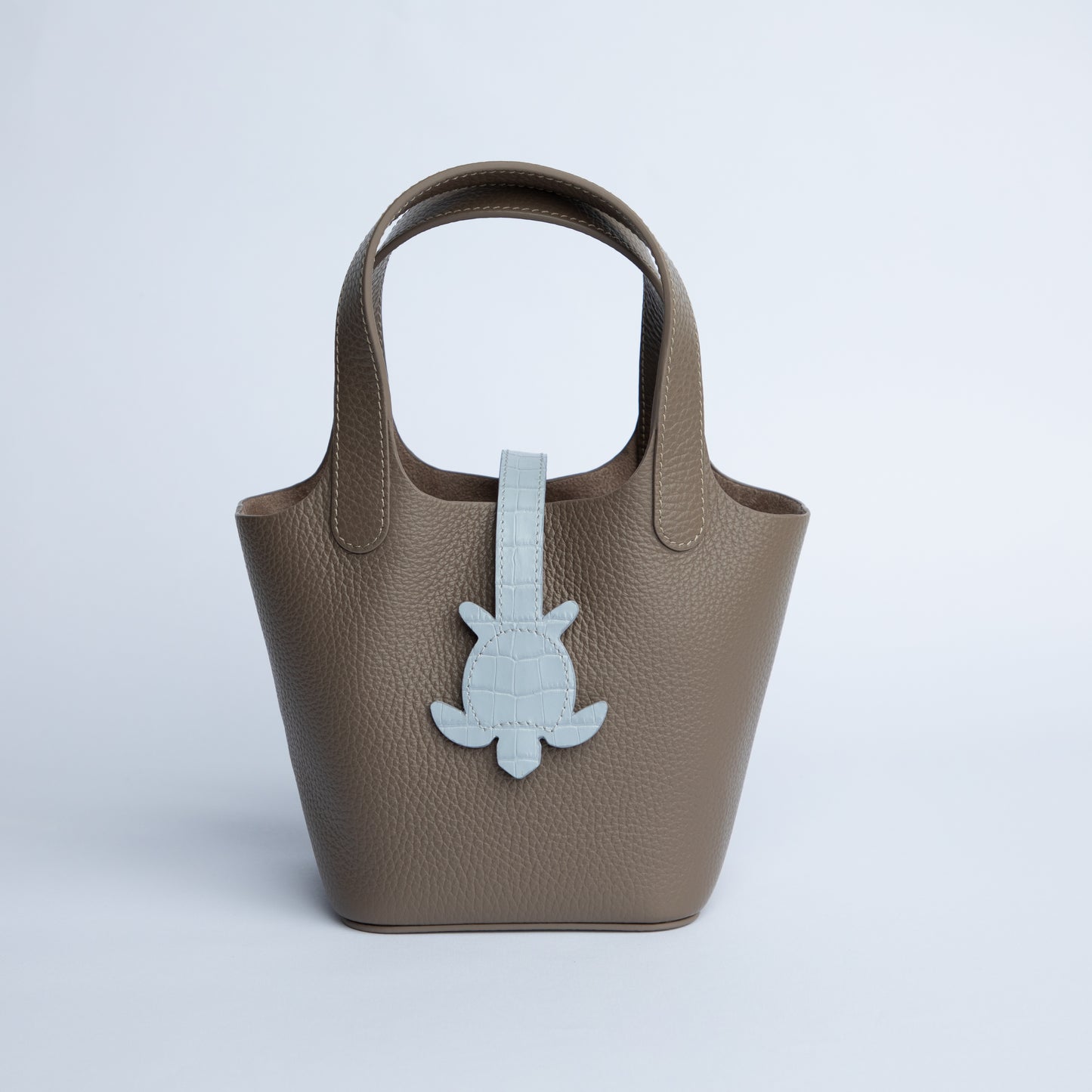 Turtle Loop in Blue Croc