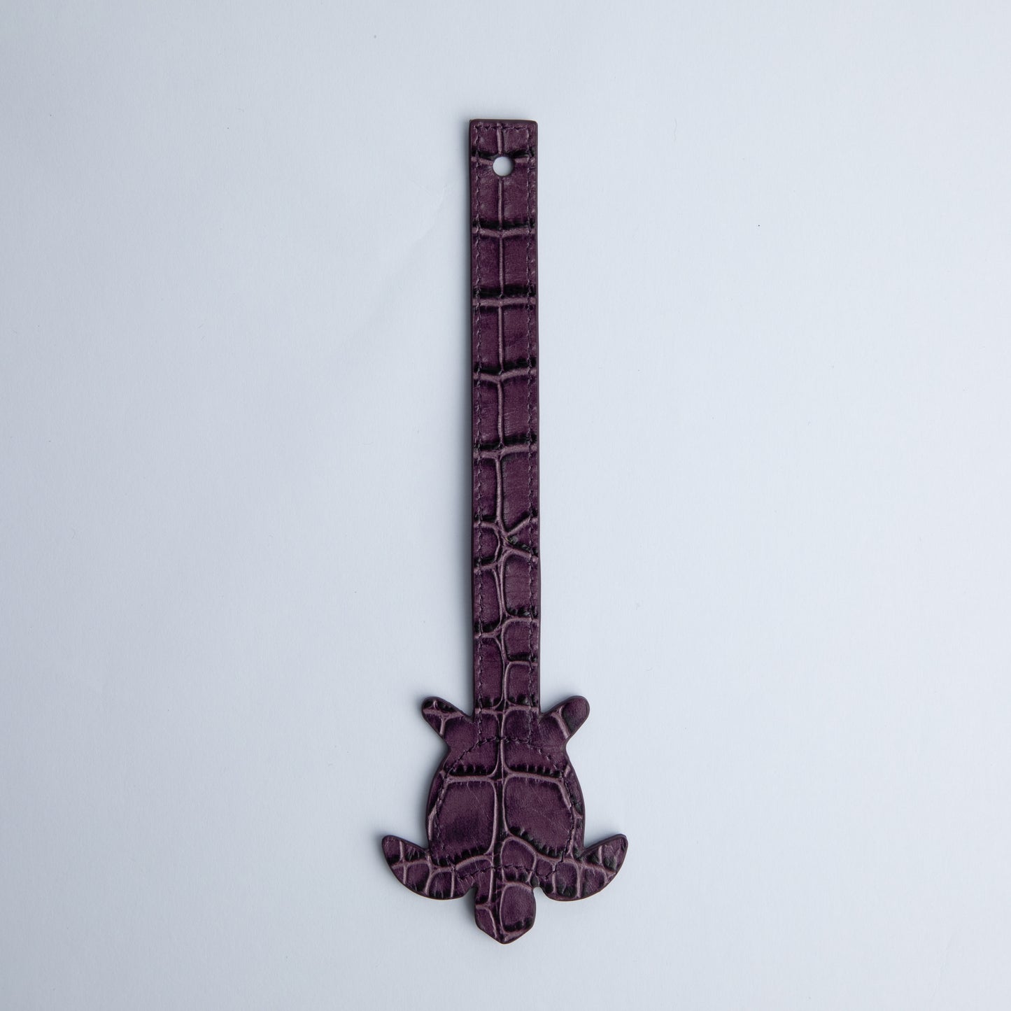 Turtle Loop in Purple Croc