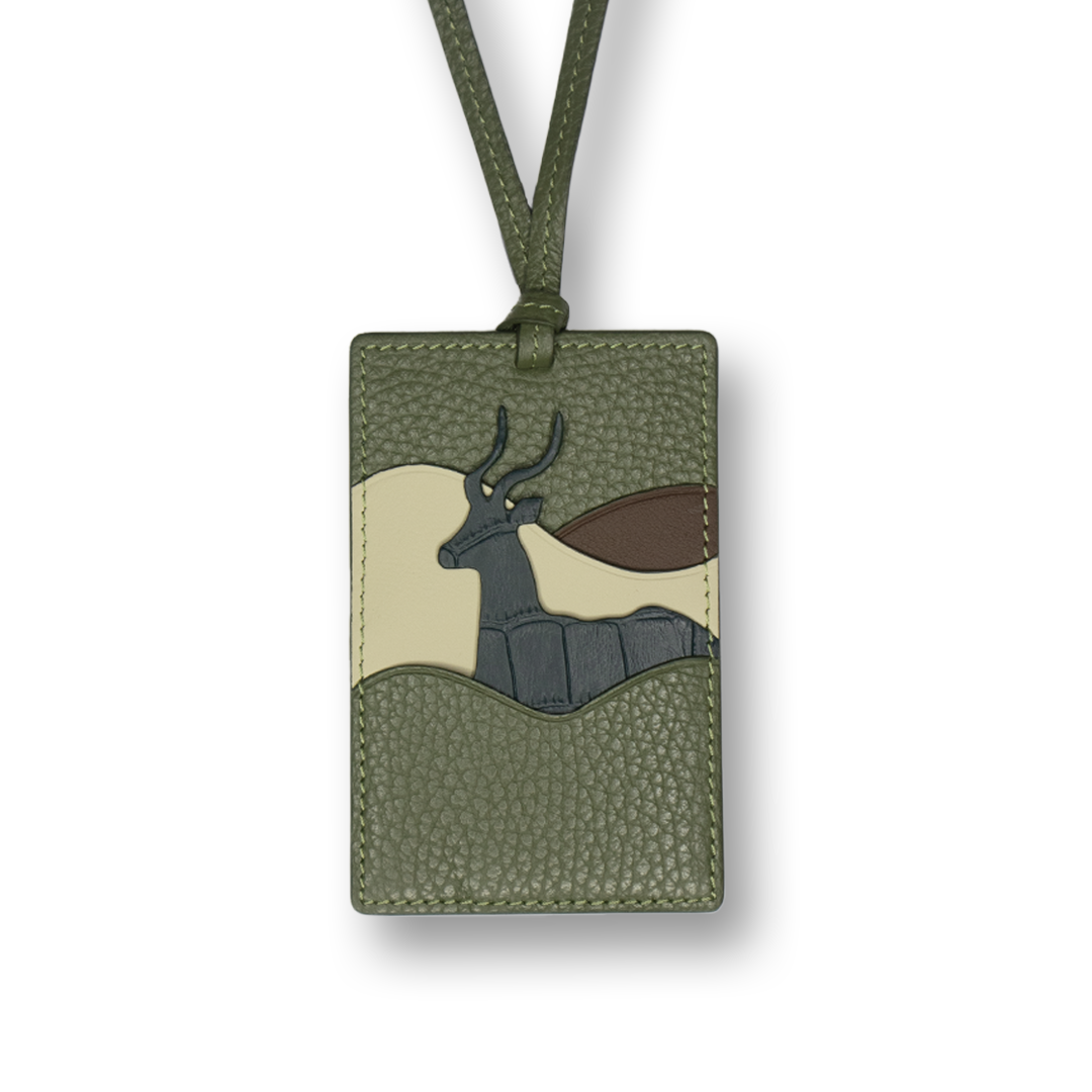 WILD | Gazelle Green ID Holder