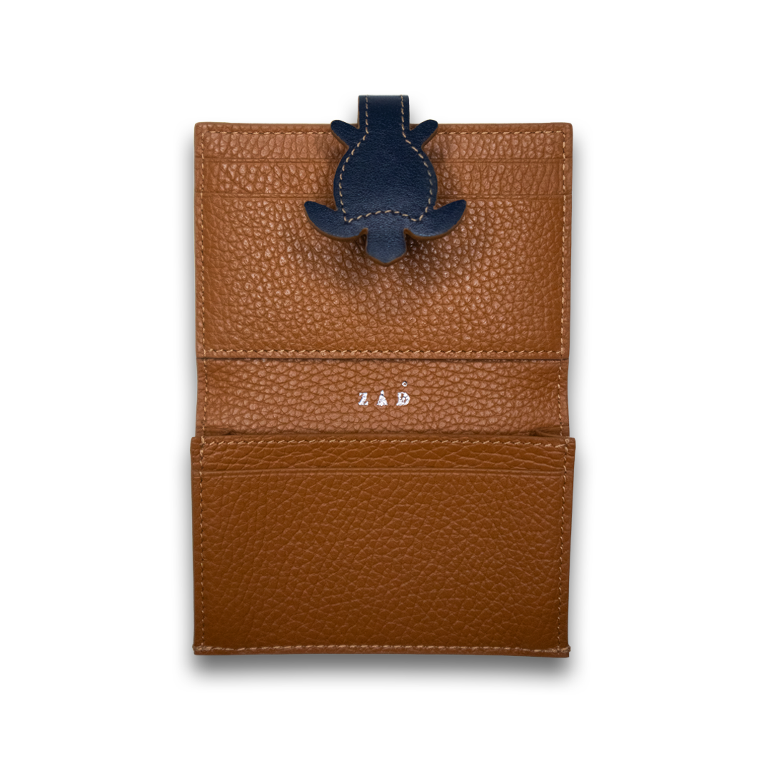 MUHET | Turtle Wallet in Orange