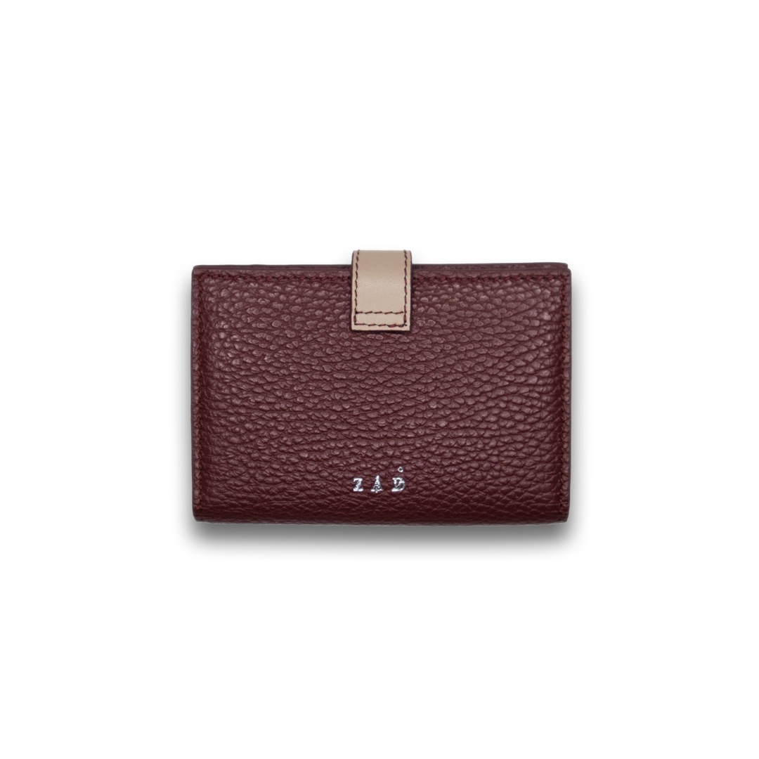 MUHET | Tale Wallet in Maroon