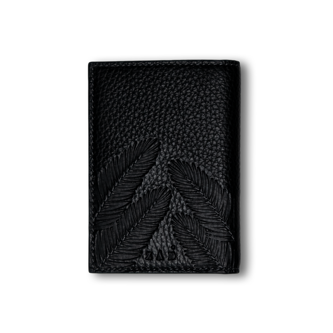 Nakhla | Palms Black Wallet