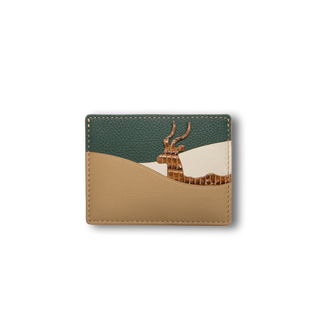 Wild | Gazelle Tan Cardholder