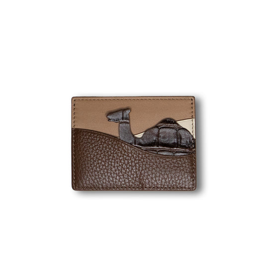 WILD | Camel in Mocha Cardholder