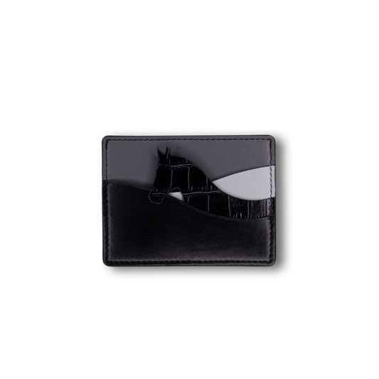 WILD | Horse in black Cardholder