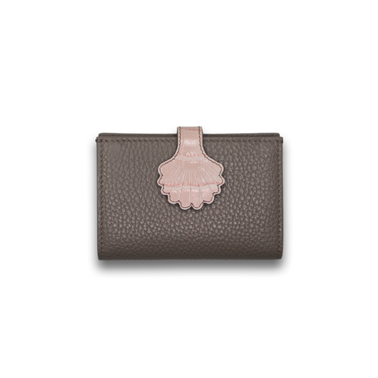 MUHET | Shell Wallet in Pink