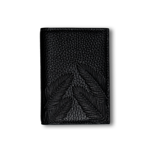 Nakhla | Palms Black Wallet