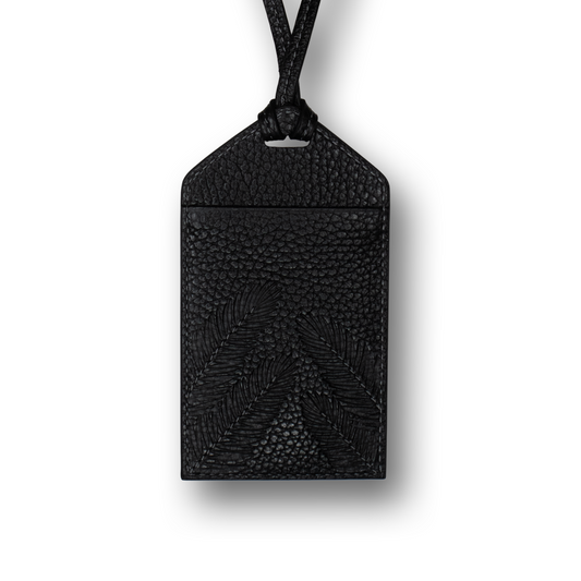 Nakhla | Palms in Black ID Holder