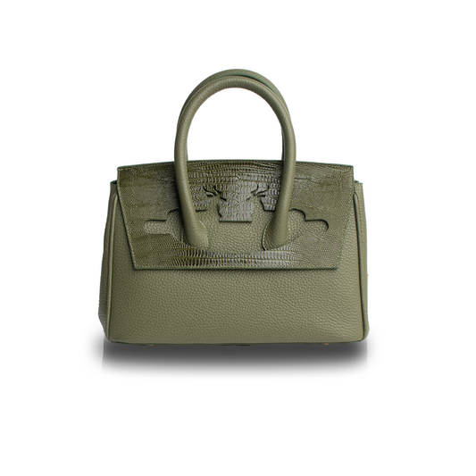 WILD Handbag | Gazelle in Green