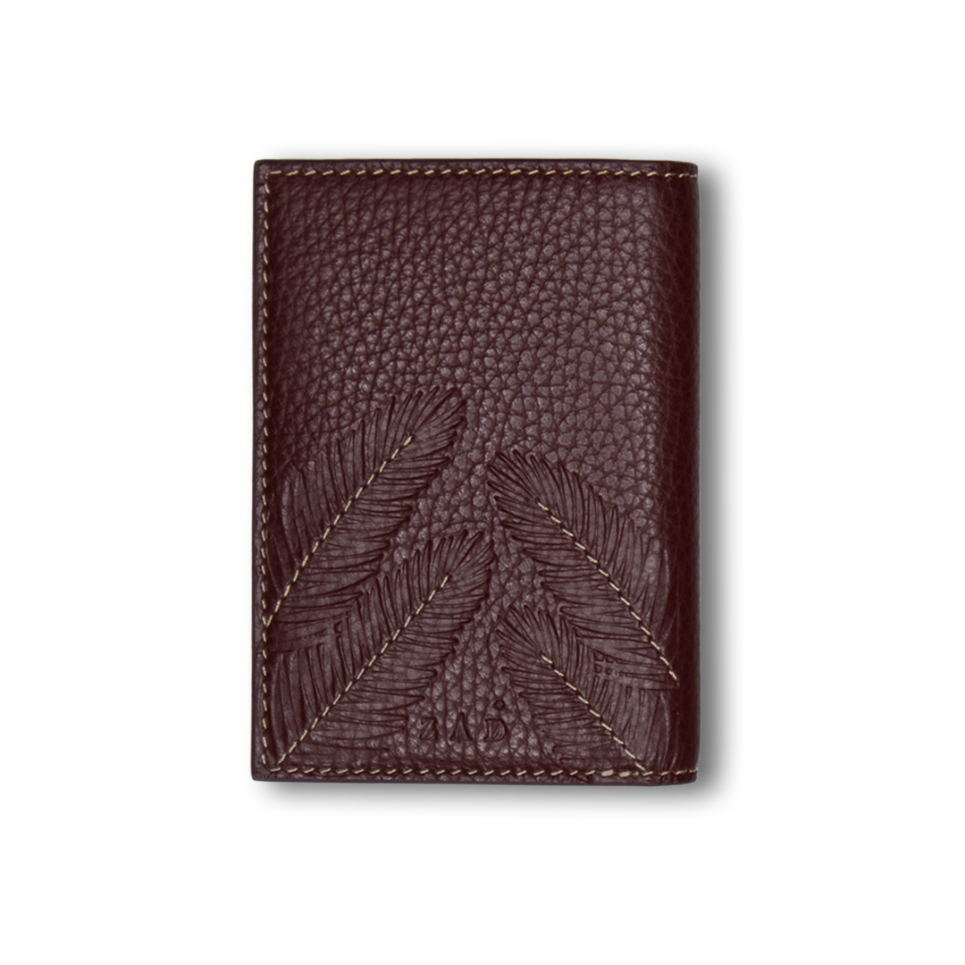 Nakhla | Palms Maroon Wallet
