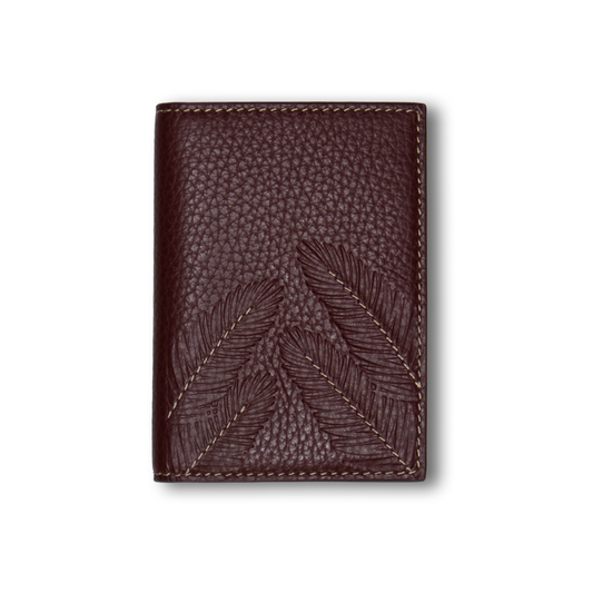 Nakhla | Palms Maroon Wallet